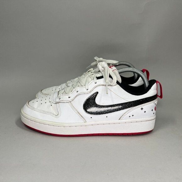 Nike Girls Size 5.5 Grade School Court Borough Low 2 - Picture 3 of 11